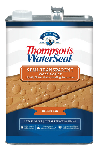 Thompson’s® WaterSeal® Semi-Transparent Wood Sealer