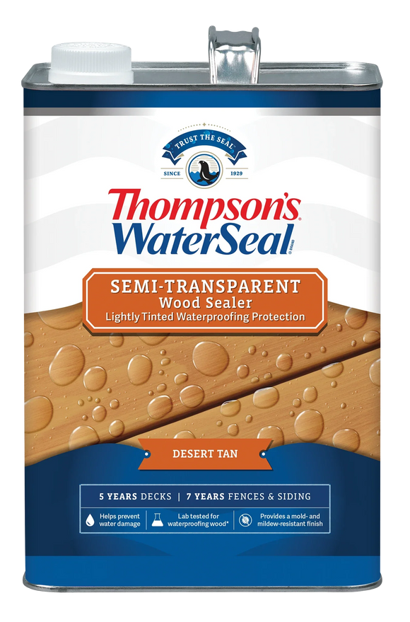 Thompson’s® WaterSeal® Semi-Transparent Wood Sealer