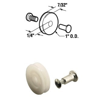 PrimeLine/SlideCo B551 Bottom Mount Roller Assembly ~ 1