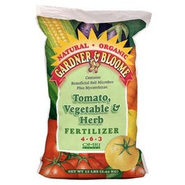 Tomato & Vegetable Fertilizer, 4-6-3 Formula, 12-Lbs.