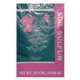 Sulfur Soil Conditioner, 20-Lbs.