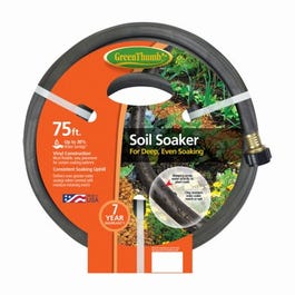 Soil Soaker Hose, Vinyl, 75-Ft.