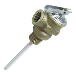 Water Heater Temperature & Pressure Relief Valve, 1/2-In.