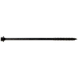 TimberTite Landscape Screws, Black Ceramic, 1/4 x 8-In., 10-Pk.