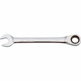 SAE Ratcheting Combination Wrench, Long-Panel, 7/16-In.