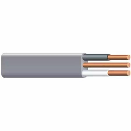 Marmon Home Improvement 250 ft. 14/2 Gray Solid CerroMax Copper UF-B Cable with Ground Wire 138-1462-G