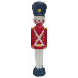 Toy Soldier, Lighted, Plastic, 7-Watt, 31-In.