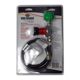 Regulator With Hose, 30 PSI, 3/8-In. Female Flare x 30-In.