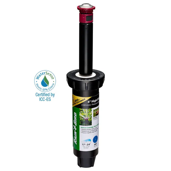 Rain Bird 22SAFPROPR Mini Rotary Sprinkler Full Spray Pattern (360°) with Pressure Regulator