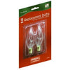 Replacement Bulbs, For Battery-Operated Christmas Candle,  2-Pk.