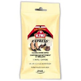 Express Leather Clean & Shine Wipes, 15-Ct.