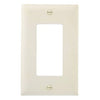 Wall Plate, Decorator Opening, Almond Nylon, 10-Pk.