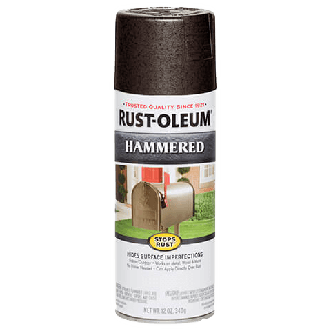 Rust-Oleum® Hammered Spray Paint  Dark Bronze (12 Oz, Dark Bronze)