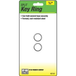 Split Key Ring, 1/2-In., 2-Pk.