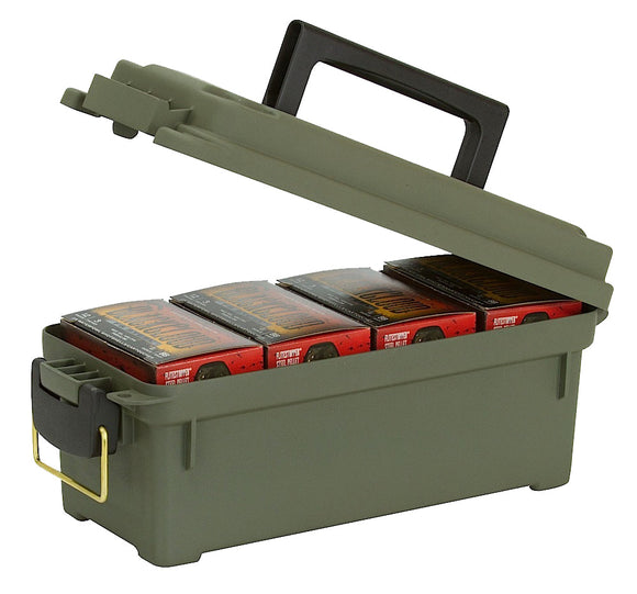 Plano 121202 Shell Box  4 Boxes OD Green 13.62