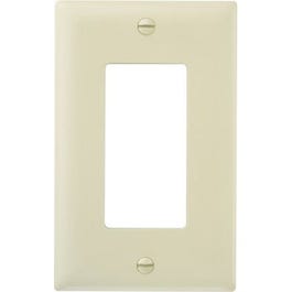 Wall Plate, Decorator Opening, Ivory Nylon, 10-Pk.