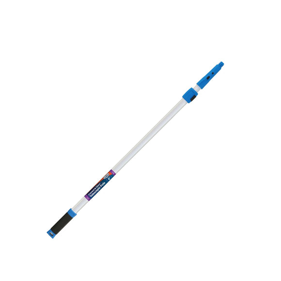 Unger Telescopic Pole w/ Connect & Clean Locking Cone and Quick-Flip Clamps