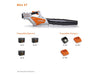 STIHL BGA 57 Battery Powered Blower (W/ AK 20 Battery & AL 101 Charger)