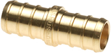 BRASS COUPLING 1/2 IN  X 1/2 IN