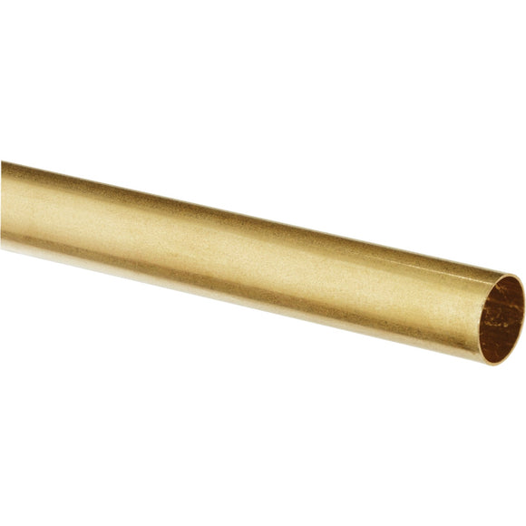 K&S Brass 3/16 In. O.D. x 3 Ft. Round Tube Stock