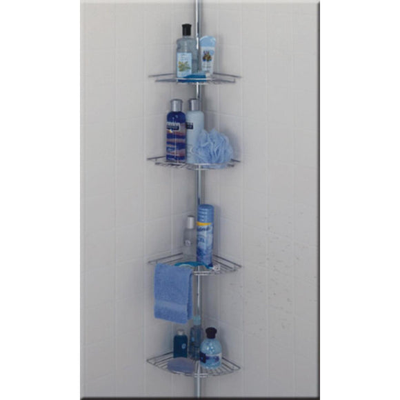 Zenith Metal 12 In. x 97 In. Shower Caddy