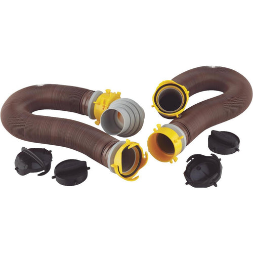 Camco 10 Ft. Revolution Swivel RV Sewer Kit