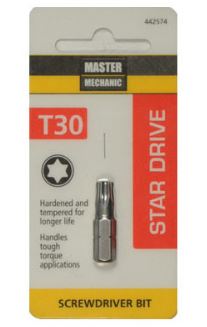 Master Mechanic Torx Insert Bit Tip (1, Torx 30 - 442574)