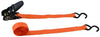 ProSource Ratchet Tie-Down S-Hook Polyester Webbed Orange (1 x 13' Orange)