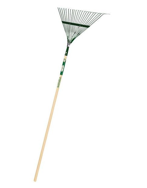 Landscapers Select Lawn/leaf Rake Steel Tine Wood Handle (54