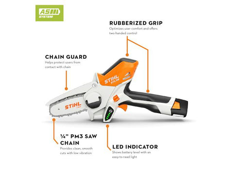 STIHL GTA 26 Battery Powered Pruner Chainsaw (Tool Only)