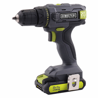 Master Mechanic 20-Volt Compact Cordless Drill Kit (3/8