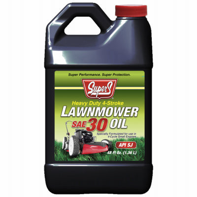 Super S Heavy Duty 4-Stroke Lawnmower Oil (48 Oz)