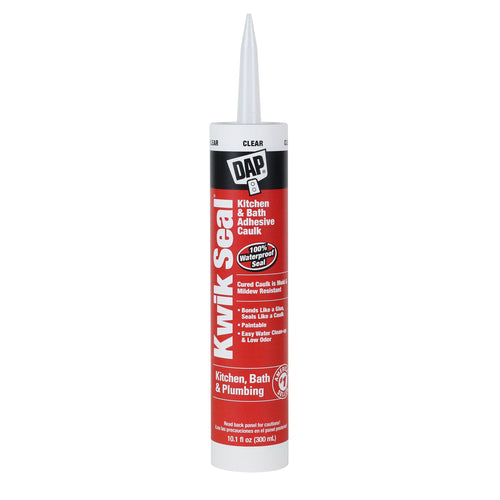 Dap Kwik Seal® Kitchen & Bath Adhesive Caulk (5.50 FL OZ, Almond)