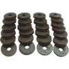 Lasco 11/16 In. Black 3/8L Flat Bibb Faucet Washer (25 Ct.)