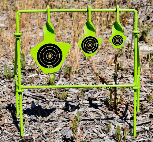 SME SMEST22FLD Spinning Target  .22 Cal-Rifle or Handgun Steel Bullseye