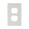 Cooper Wiring Devices Duplex receptacle Wallplate, White