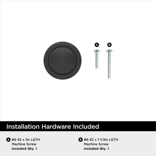 Amerock BP37025MB Loop Collection Knob