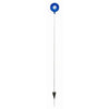 Reflex Driveway Marker, Blue Fiberglass, 46-In.