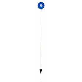 Reflex Driveway Marker, Blue Fiberglass, 46-In.