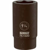 SAE Deep Impact Socket, 6-Point, 3/4-In. Drive, 1-1/4-in.