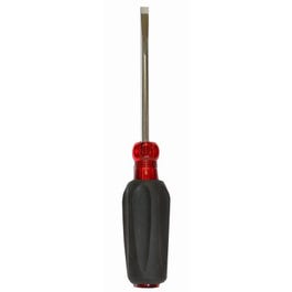 Screwdriver, Cabinet Tip, Cushion Grip, 1/4 x 4-In.