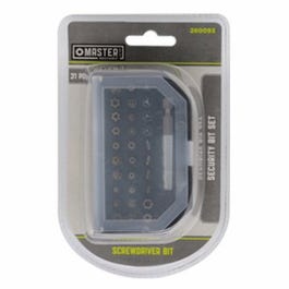 Security Bit Set, Interchangeable Driving Bits, 31-Pc