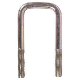 Trailer Axles U-Bolt Kit, Round, 3-In.