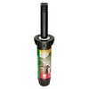 Underground Sprinkler Head, Adjustable Pattern, Pressure Regulated, 4-In. Pop Up, 12-15-Ft. Spray