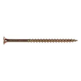 Wood Screws, Phillips, Zinc & Yellow Dichromate, 1-5/8-In. x 6, 1/4-Keg Bucket