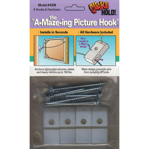 QuakeHold A-Mazing Picture Hanger