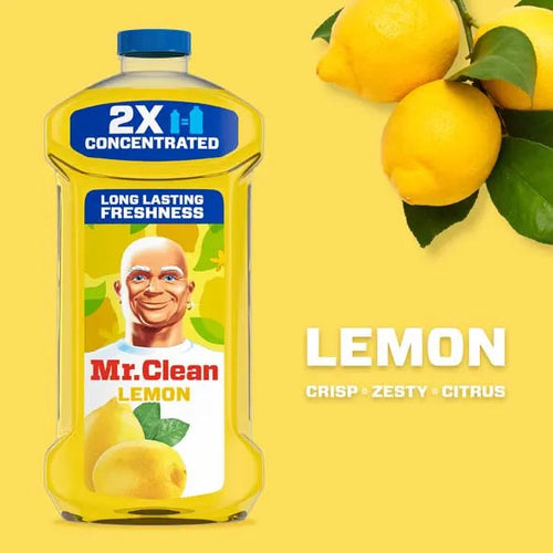 Mr. Clean All Purpose Cleaner, Cleaning Liquid, Lemon