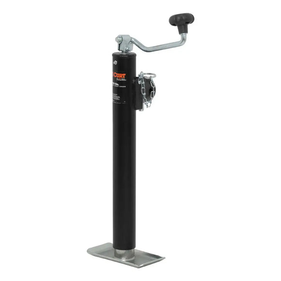 Curt Pipe-Mount Swivel Jack with Top Handle