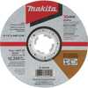 Makita X‑LOCK Type 1 General Purpose 60 Grit Thin Cut‑Off Wheel for Metal and Stainless Steel Cutting