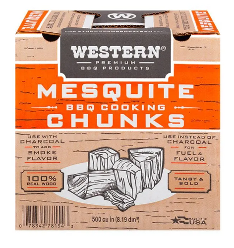 Western Mesquite BBQ Cooking Chunks